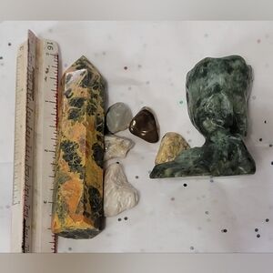 Jade Groot, Realgar Tower & Miscellaneous Tumbled Stones